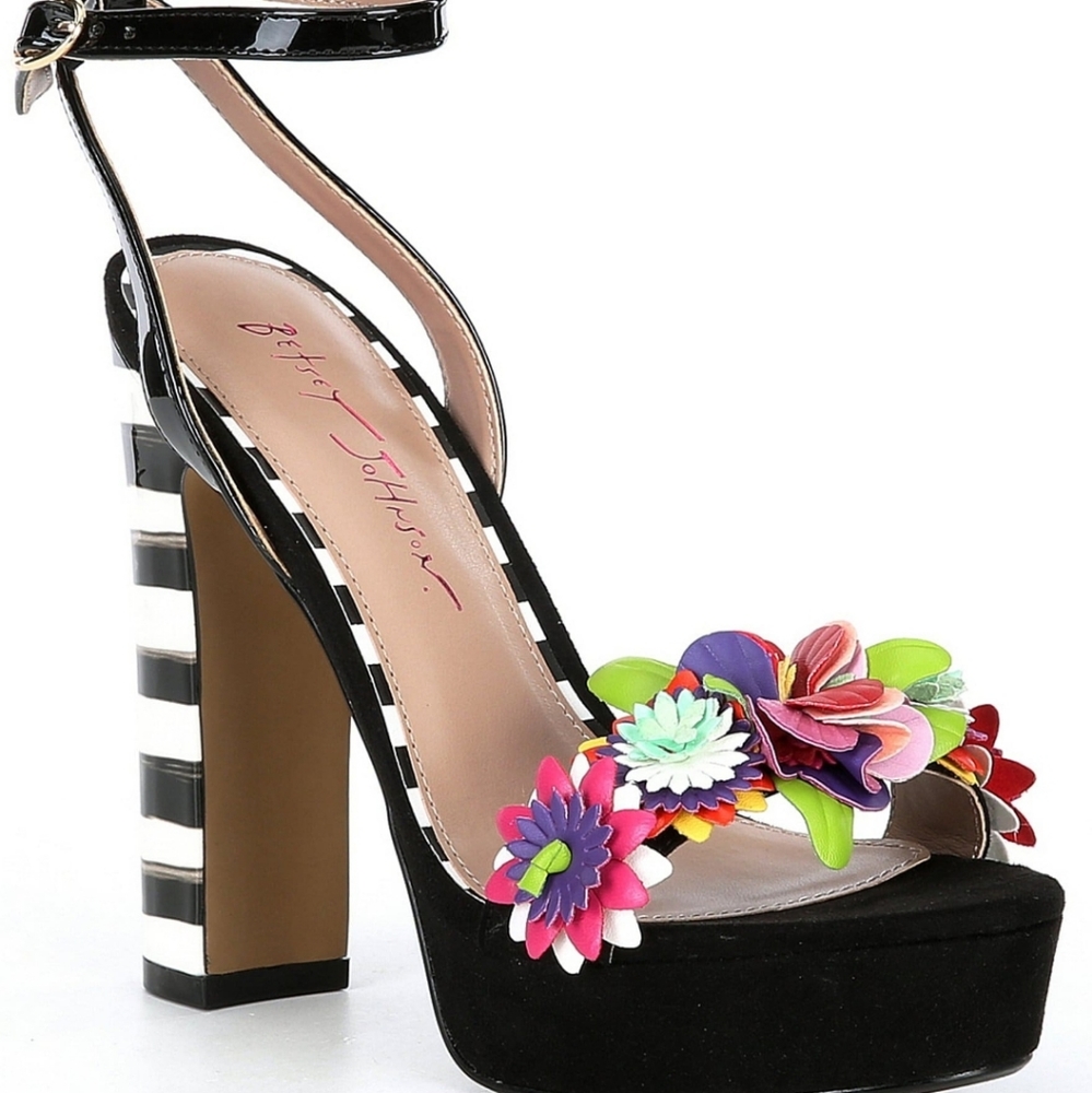 Betsey Johnson Carra heeled sandal